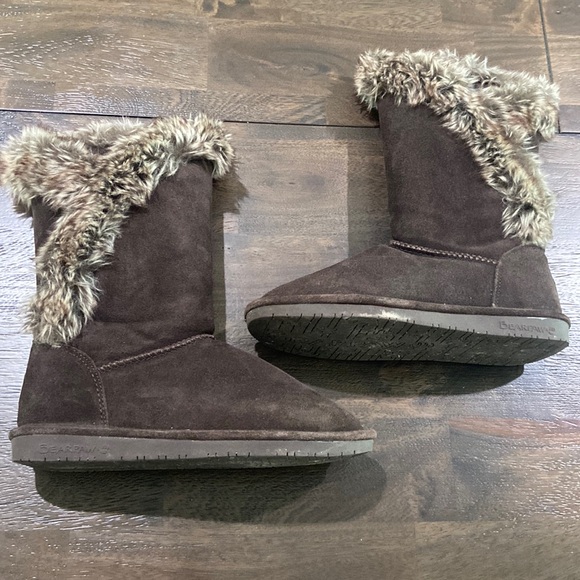 Bearpaw Women Tabatha 2468w Chocolate 205 Size 9 Womens Boots - Picture 1 of 12